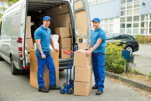 Local van used for flat move and furniture transport in Hackney